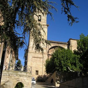 Iglesia parroquial en Navarrete, La Rioja