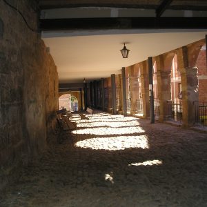 Área con sombra en Navarrete, La Rioja